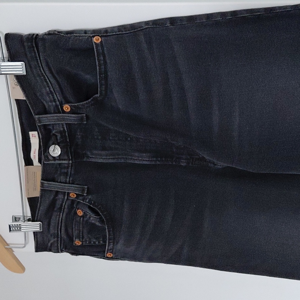 Levi's Ribcage Bell Cut And Dry No Dest Sz 27 Nwt - Picture 11 of 14